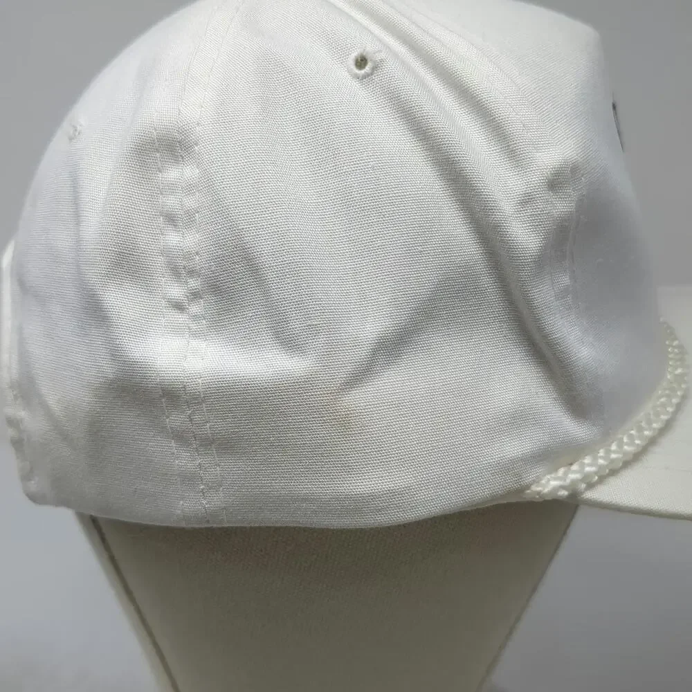 Yupoong 5 Panel White Vintage 1996 Shrine Bowl Football Rope Hat Snapback Cap